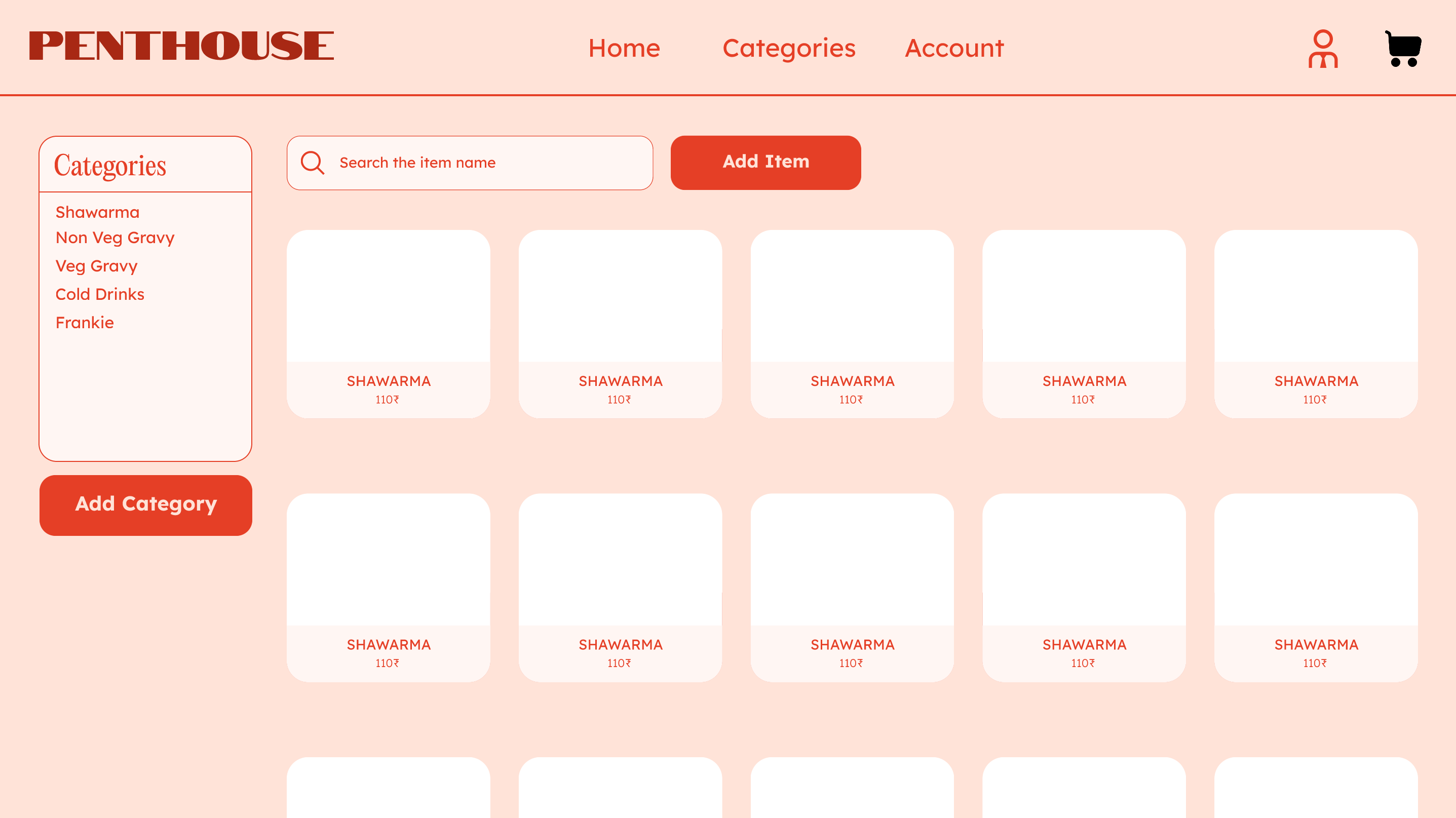 Restaurant Web App